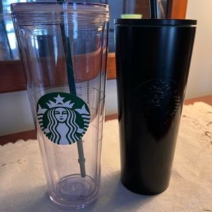 2 Starbucks Cold Cups